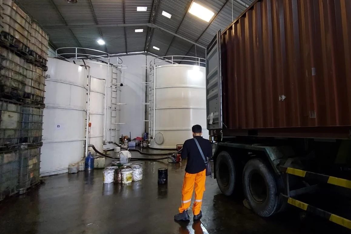 Indoor Bulk Storage And Transfer Facility